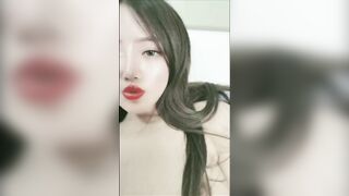 颜值婊子模特身材被纹身男友后入操逼，红唇露脸口交