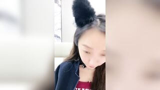 -极品尤物颜值女神！新人下海实战！情趣装猫耳朵，翘起美臀吃屌，掰穴舔弄，连体网袜骑乘操